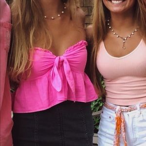 cute pink top